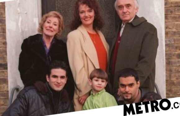 Iconic EastEnders family reunite after 25 years and suddenly it's the 90s again