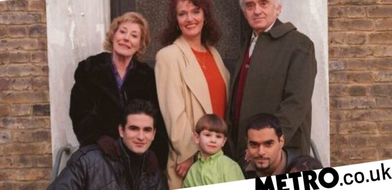 Iconic EastEnders family reunite after 25 years and suddenly it's the 90s again