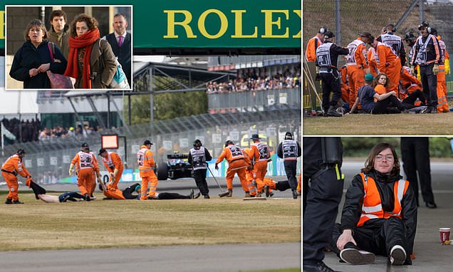 Just Stop Oil protestors who invaded British Grand Prix spared jail
