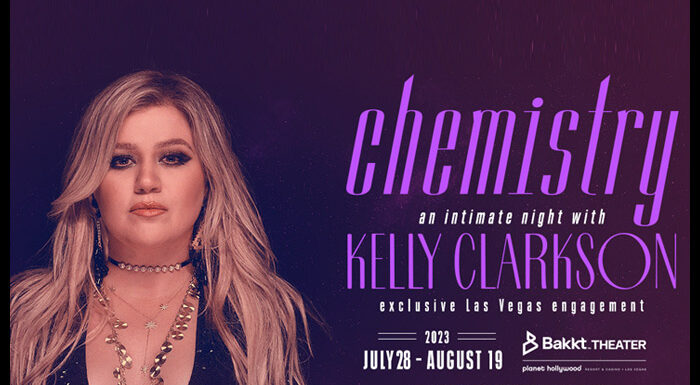 Kelly Clarkson Announces Las Vegas Residency In Support Of Upcoming Album 'Chemistry'