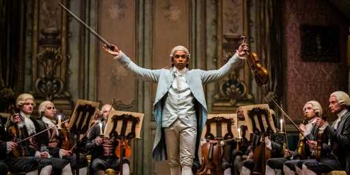 Kelvin Harrison Jr. Rocks His Violin Skills and Battles Mozart in New Chevalier Clip (EXCLUSIVE)