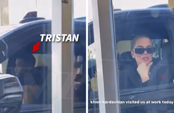 Khloe Kardashian and Tristan Thompson Hit McDonald's Drive-Thru