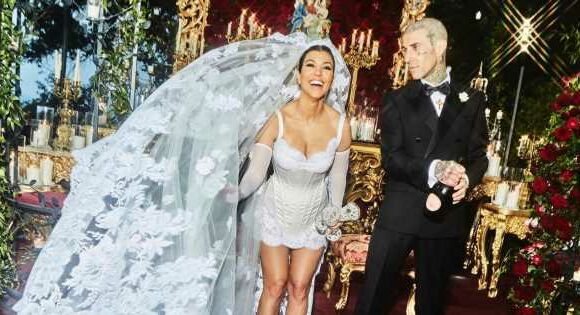 Kourtney Kardashian shares intimate details of wedding to Travis one year on