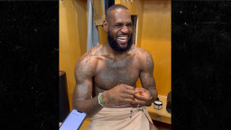 LeBron James Does Lakers Postgame Interview In Nothing But Towel