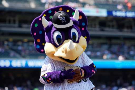 Man accused of tackling Rockies mascot Dinger cited for assault