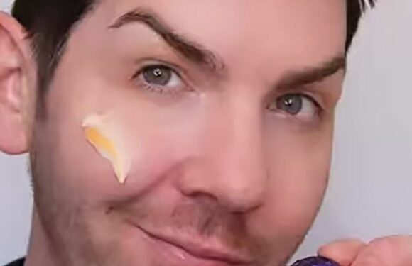 Man uses Creme Egg as a face mask for a glowing complexion