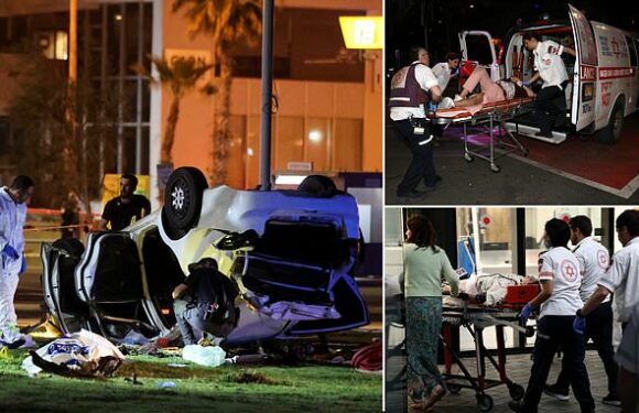 One dead, seven injured in Tel Aviv attack after car rams into crowd