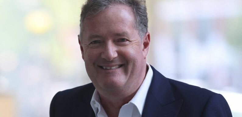 Piers Morgan hits town with Amanda Holden and Gary Lineker