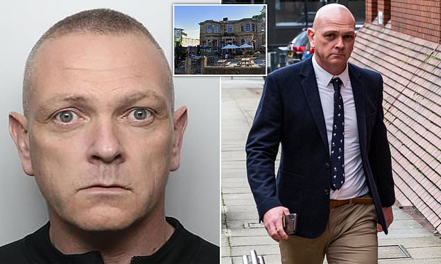 Policeman who pulled down woman's top and photographed her is jailed