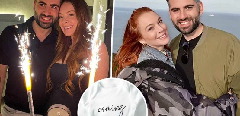 Pregnant Lindsay Lohan celebrates 1st anniversary with husband Bader Shammas