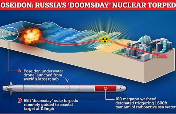 Russia plans new Pacific fleet of submarines to carry Poseidon nukes
