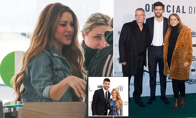 Shakira 'leaves Barcelona after being served with ''eviction notice'''