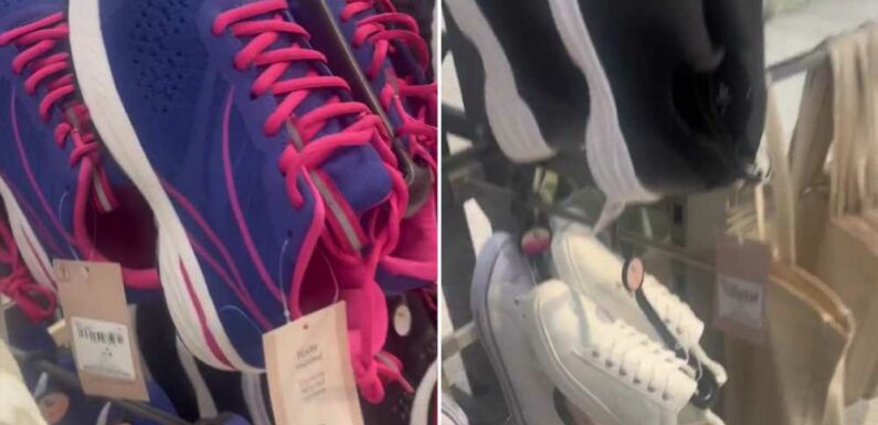 Shoppers are racing to Sainsburys as they spot dupes for pricey sports brands including New balance, Nike and Converse | The Sun