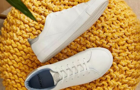 Shoppers love stylish and comfortable John Lewis leather trainers