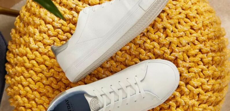Shoppers love stylish and comfortable John Lewis leather trainers