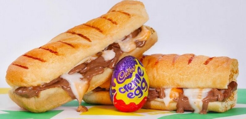 Subway launches cracking ‘Creme Egg Melt’ – but you’ll have to be quick