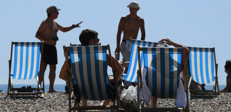 Sunburn warning as scorching Britain to be hotter than parts of Greece