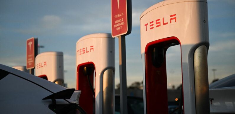 Tesla will open charging network to other EVs