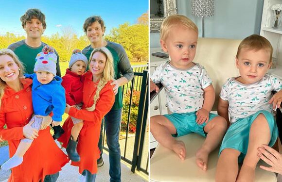 Twins who married twins will introduce their kids to their family