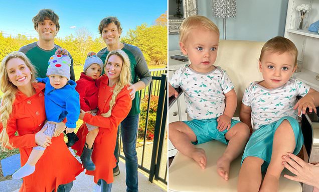 Twins who married twins will introduce their kids to their family