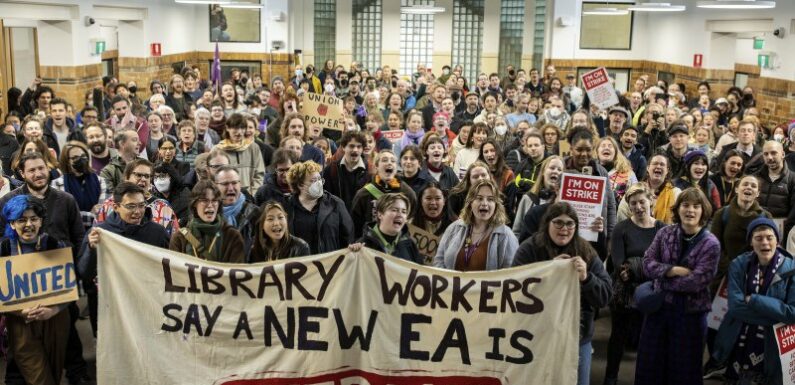 Staff at five universities strike in fight to end reliance on casual labour