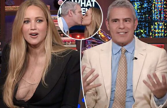 Andy Cohen ‘hard as a rock’ after kissing Jennifer Lawrence on ‘WWHL’