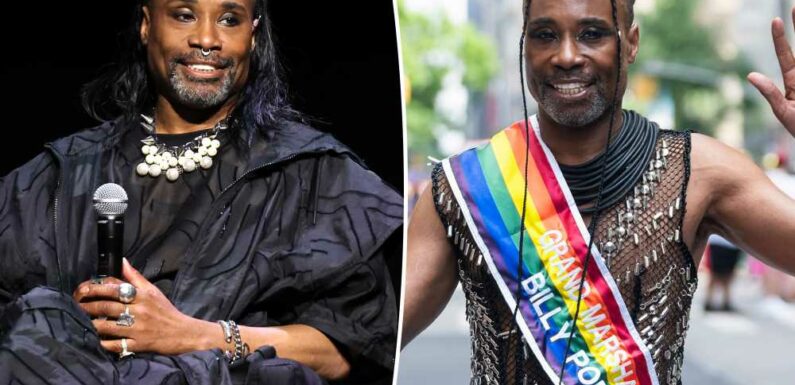 Billy Porter is bored of wearing the LGBTQ rainbow flag