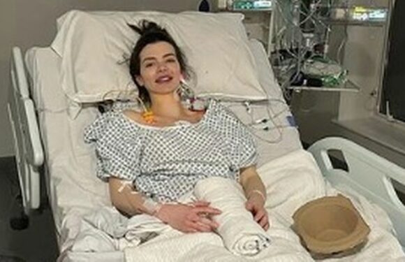 Gaz Beadles wife Emma McVey issues update after being rushed back into hospital