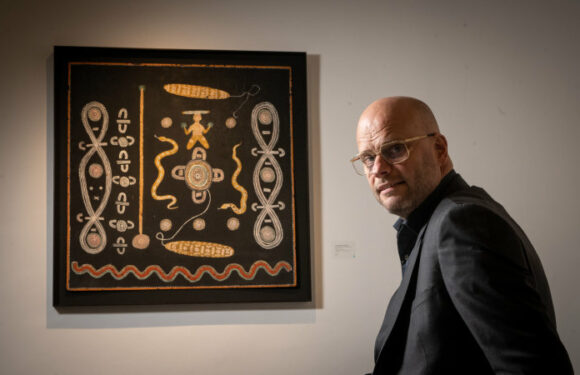 Half-million dollar price for Indigenous painting that hung in a suburban house