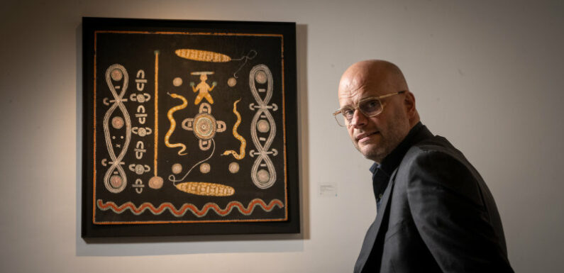 Half-million dollar price for Indigenous painting that hung in a suburban house