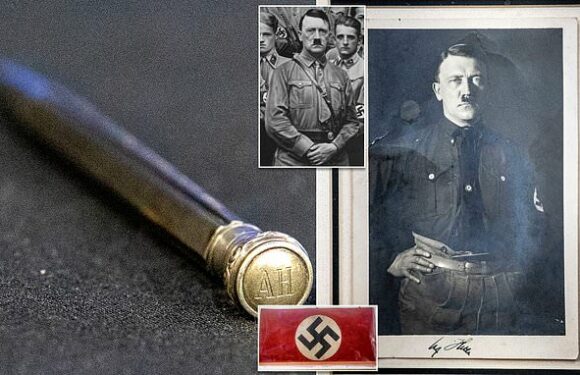 Hitler's silver-plated pencil sells for just £5,400