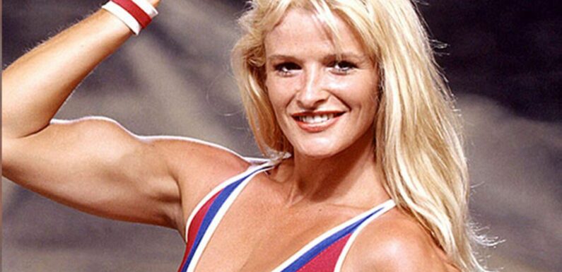 Original Gladiator Lightning shows off her jaw-dropping figure at 51 years old