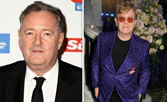 Piers Morgan brands Elton John ‘one of b****iest people in showbiz’