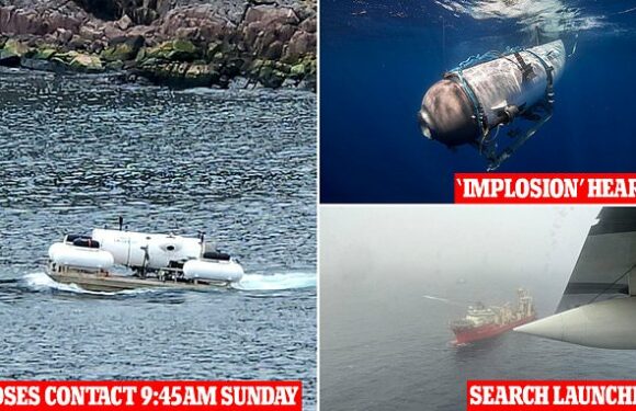 Secret US Navy sonar detected Titan implosion HOURS after last contact