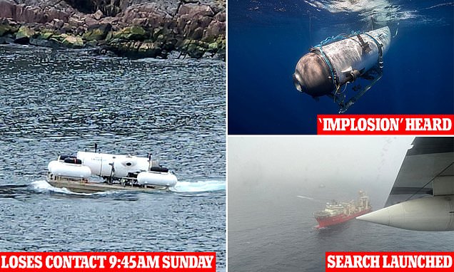 Secret US Navy sonar detected Titan implosion HOURS after last contact
