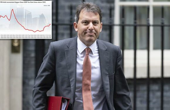 Treasury minister attacks 'struggling' public services as debt soars
