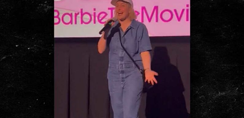 'Barbie' Director Greta Gerwig Surprises Fans At NYC Screening