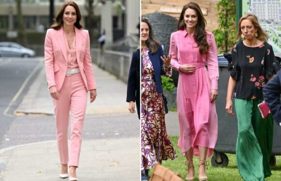All the ways Princess Kate has channelled Barbie – and her pink suit is just the start | The Sun