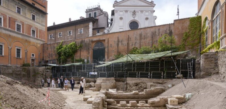 Archaeologists find theatre where ‘Nero fiddled’ while Rome burnt