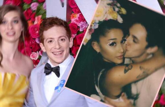 Ariana Grande & Ethan Slater Were Just Friends Until AFTER Their Coincidental Simultaneous Breakups, Says Source
