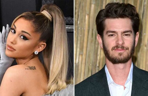 Ariana Grande and Andrew Garfield Serve Looks at Wimbledon: Photo