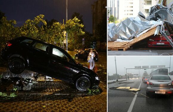 At least five dead from huge storm battering the Balkans