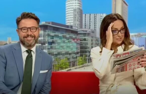 BBC Breakfast's Sally Nugent 'doesn't know where to look' after brutal swipe at co-star's weight | The Sun