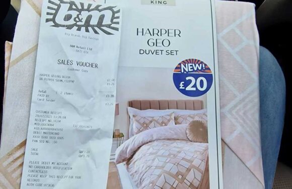 B&M shoppers race to nab £20 bedding that’s scanning for just £2 at the till – but you'll need to move fast | The Sun