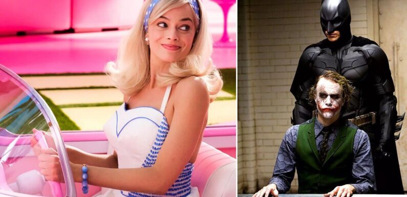 Barbie smashes Warner Bros box office record surpassing The Dark Knight