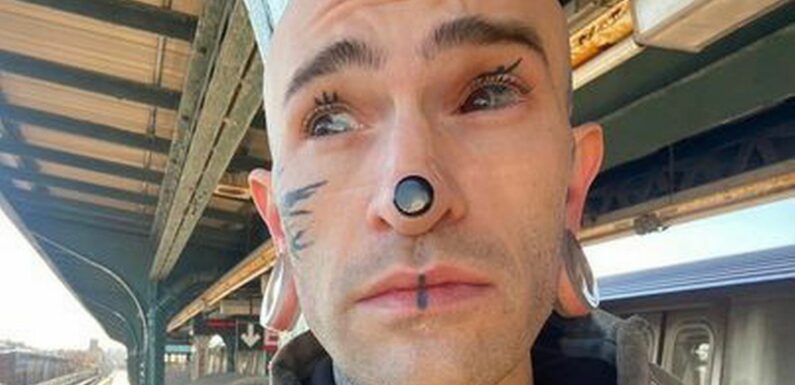 Body modification fan removes nose tip and nipples in latest extreme procedures
