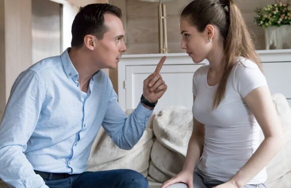 CAROLINE WEST-MEADS: My husband has always been in control of my life