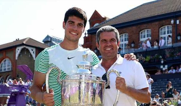 Carlos Alcaraz's VERY supportive dad was a promising tennis playe