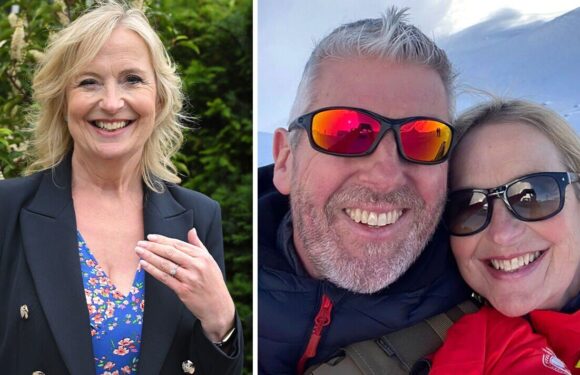 Carol Kirkwood ‘inspired’ by fiancé Steve in rare relationship insight