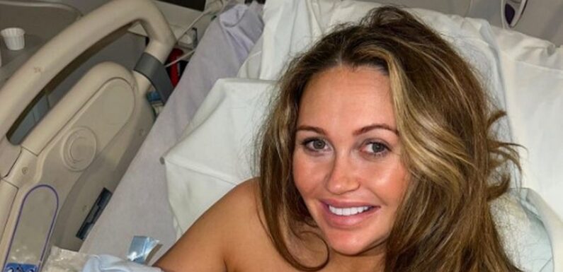 Charlotte Dawson screamed hospital down during sons speedy birth with no pain relief